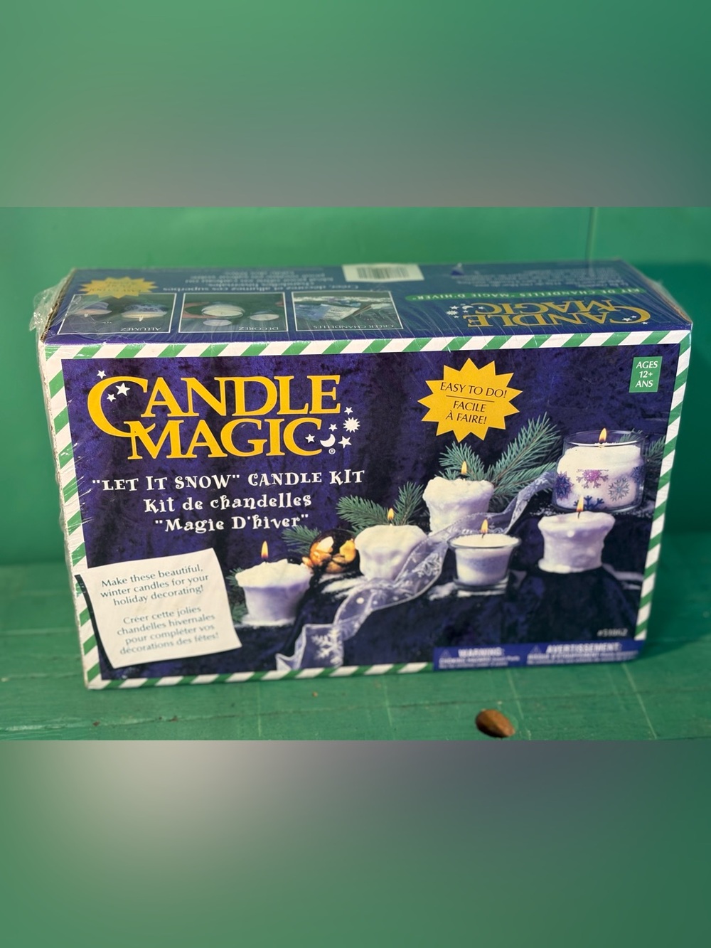 Vintage “Let It Snow" Candle Kit - Candle Magic